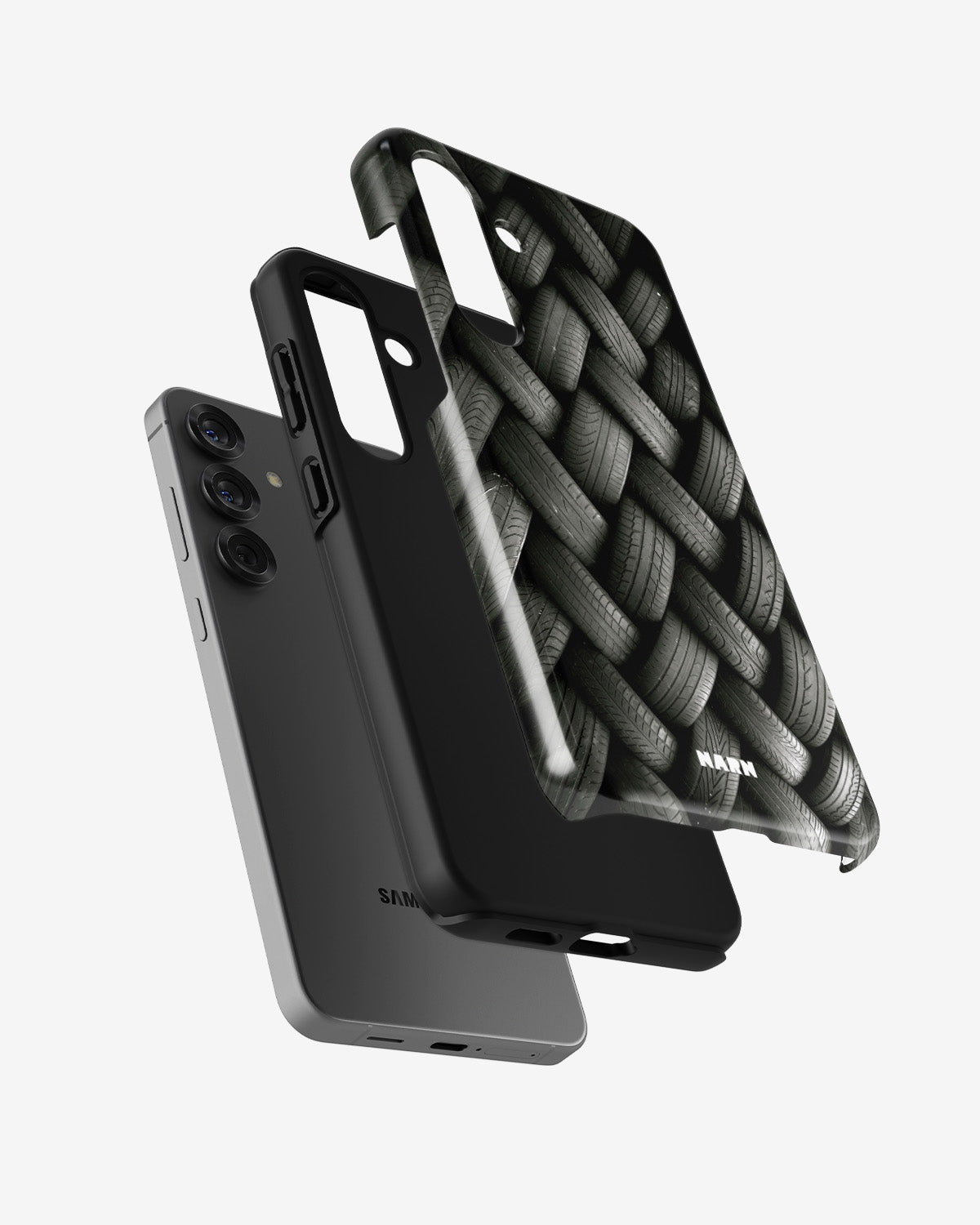Samsung Galaxy A56 Tough Case – Tires Wall - View 2