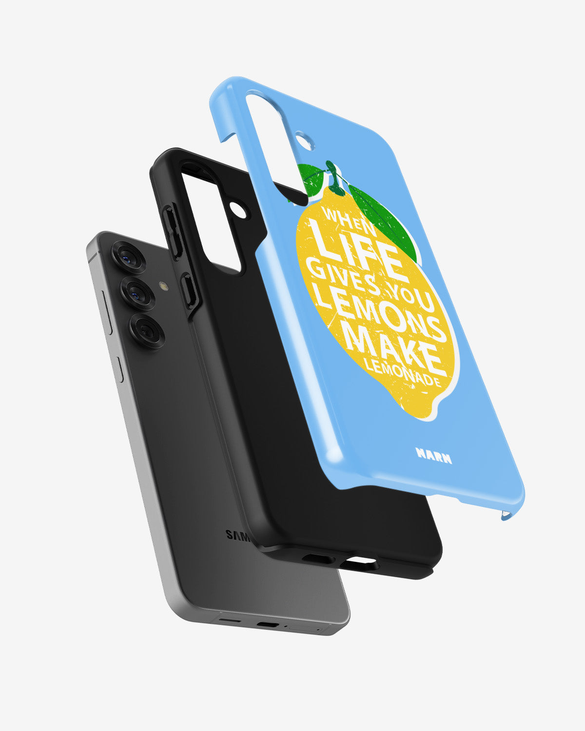 Samsung Galaxy A56 Tough Case – Lemon Quote - View 2