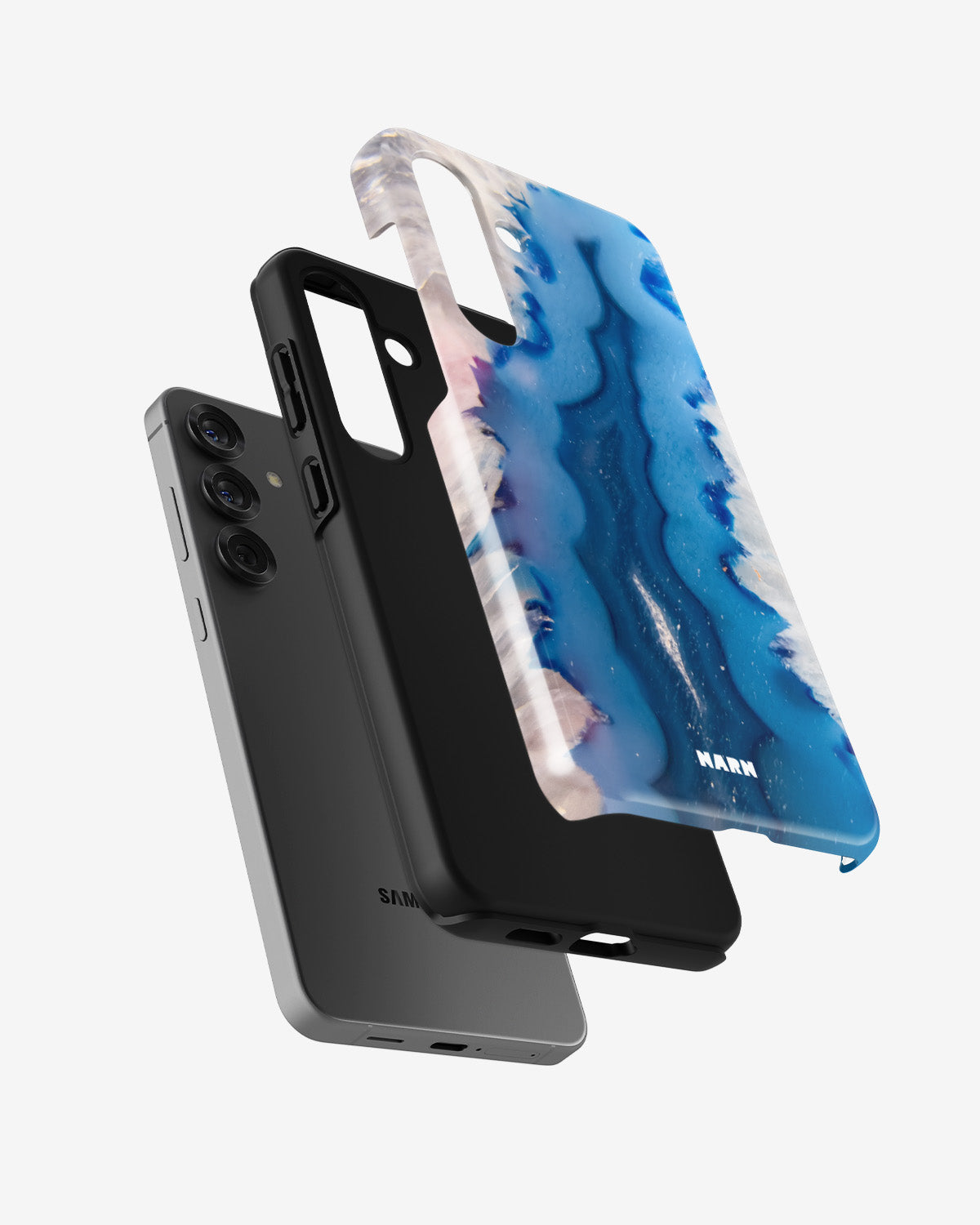 Samsung Galaxy A56 Tough Case – Blue Agate - View 2