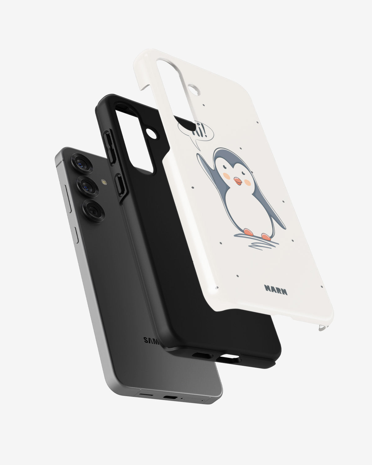 Samsung Galaxy A56 Tough Case – Cute Penguin - View 2