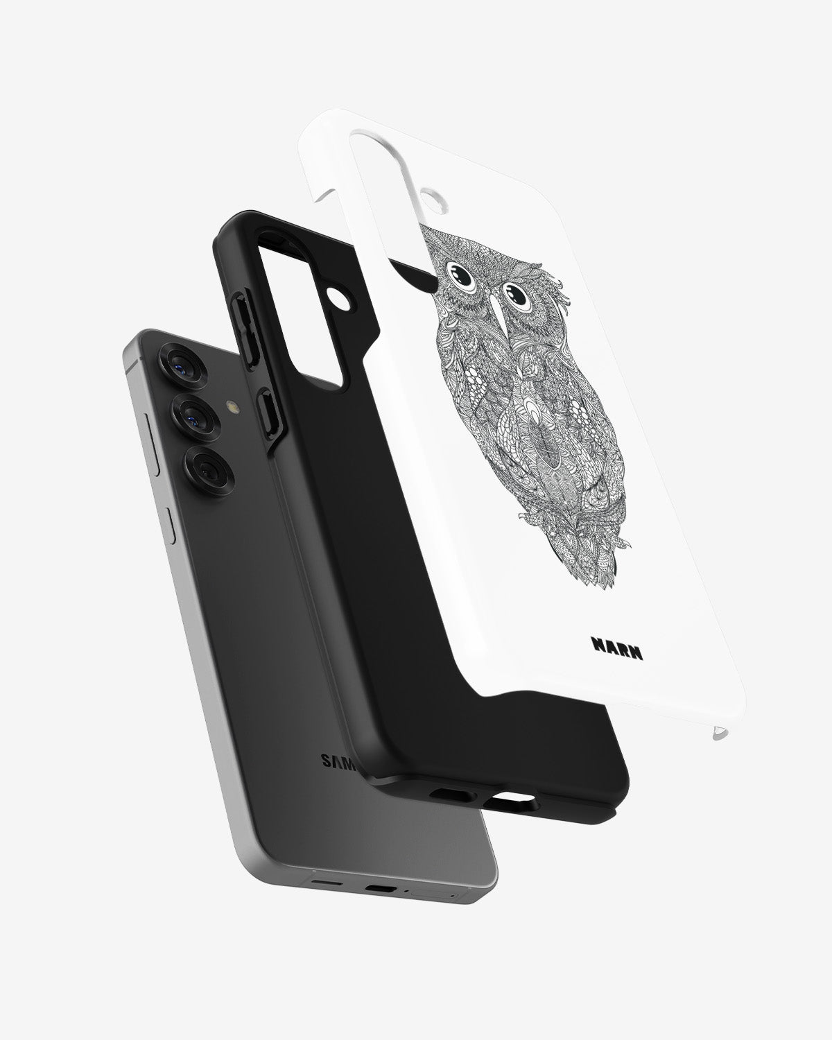 Samsung Galaxy A56 Tough Case – Owl - View 2