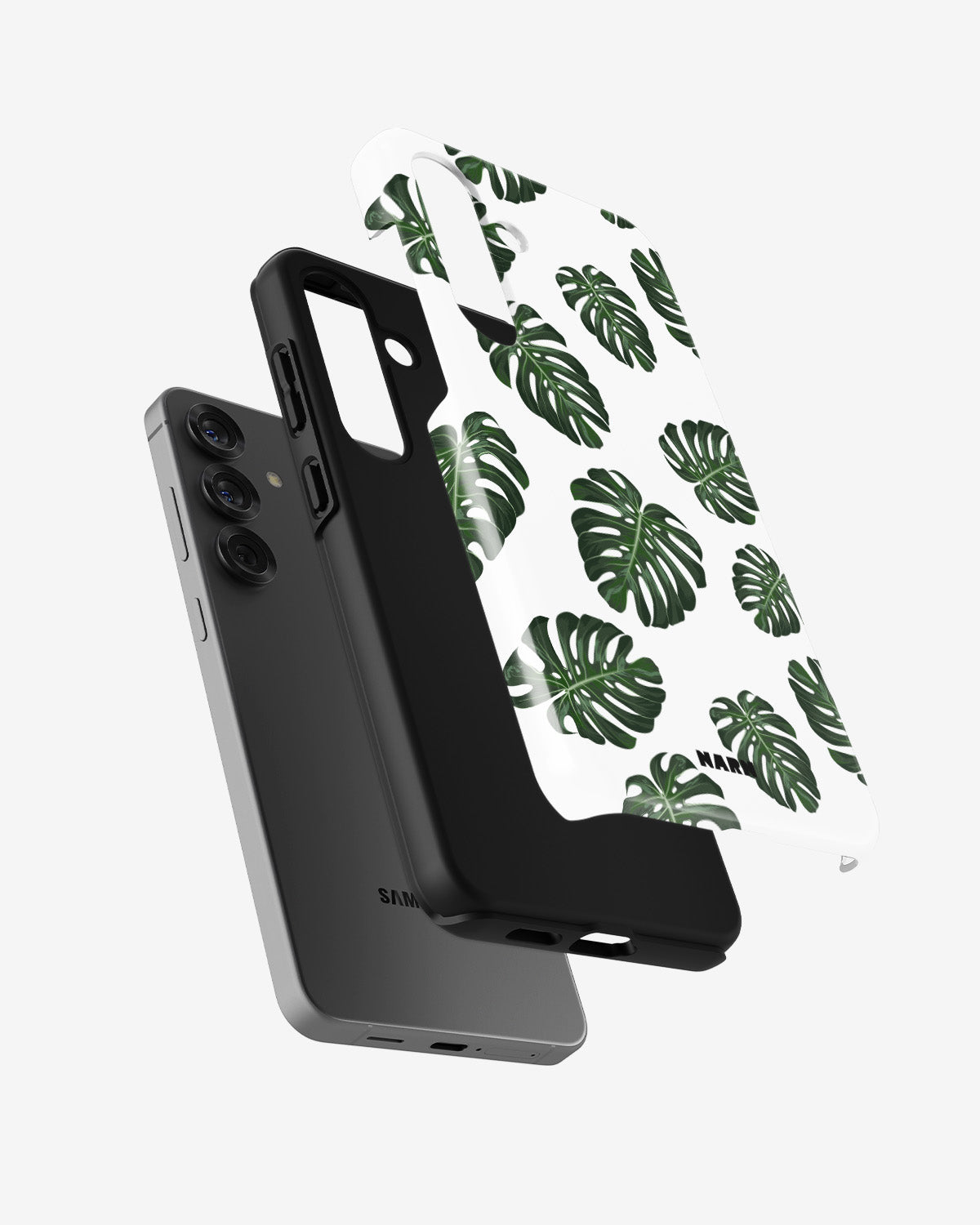 Samsung Galaxy A56 Tough Case – Monstera Pattern - View 2