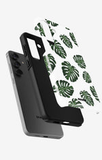 Samsung Galaxy A56 Tough Case – Monstera Pattern - View 2