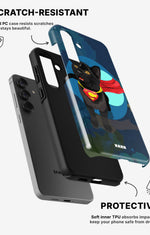 Samsung Galaxy A56 Tough Case – Super Cat - View 2