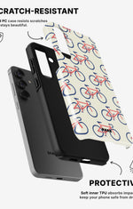 Samsung Galaxy A56 Tough Case – Vintage Bicycle - View 2