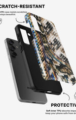 Samsung Galaxy A56 Tough Case – Shining Snakeskin - View 2