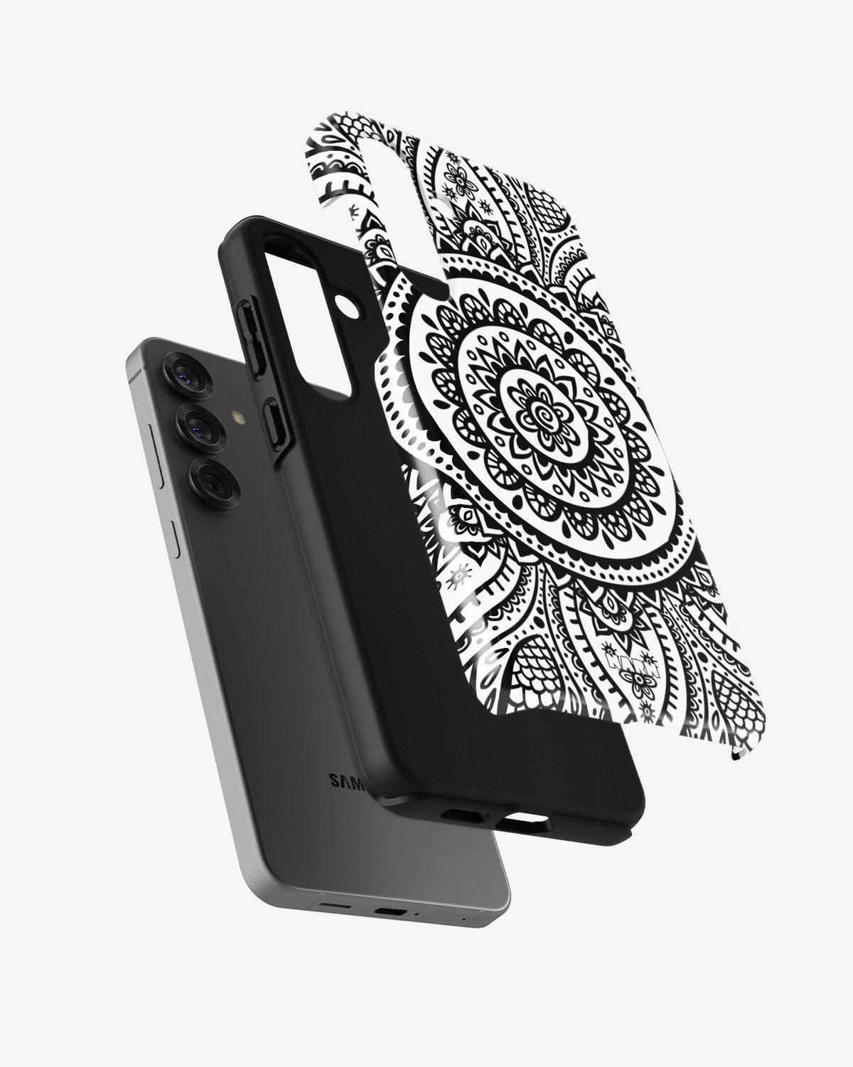 Samsung Galaxy A56 Tough Case – Henna Mandala - View 2