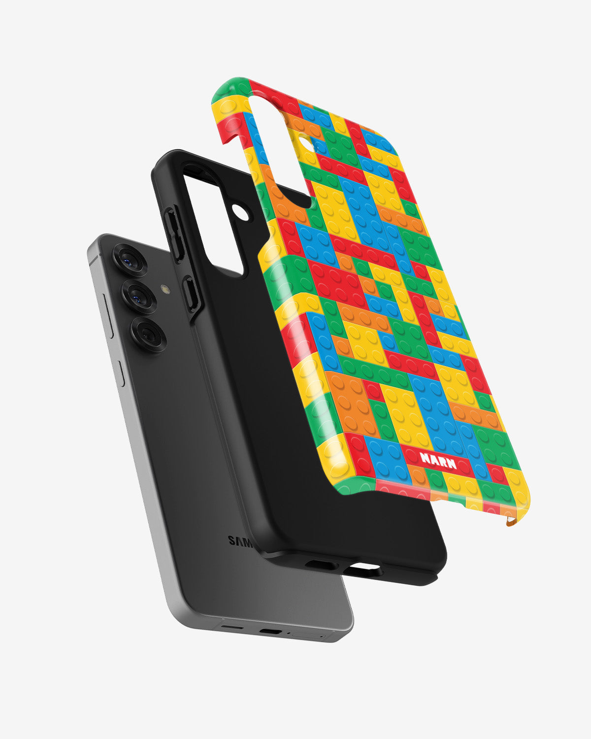 Samsung Galaxy A56 Tough Case – Building Bricks - View 2
