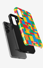 Samsung Galaxy A56 Tough Case – Building Bricks - View 2