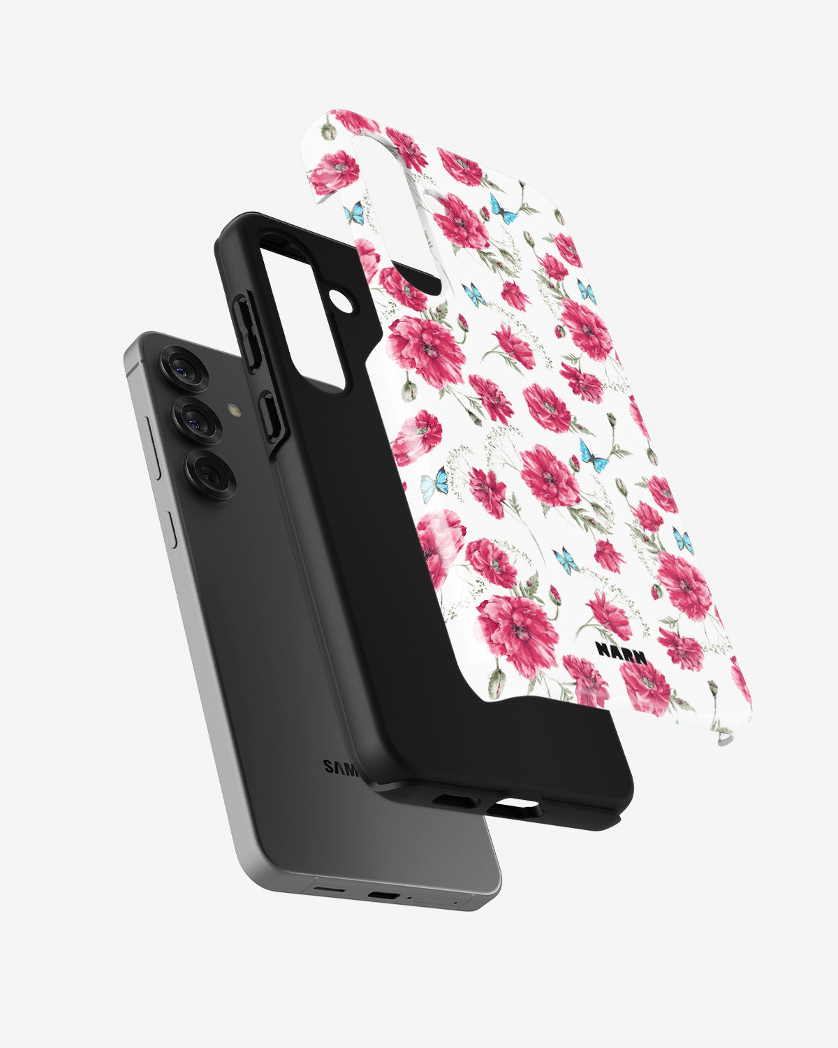 Samsung Galaxy A56 Tough Case – Poppies in Bloom - View 2