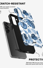 Samsung Galaxy A56 Tough Case – Blue Tropics - View 2