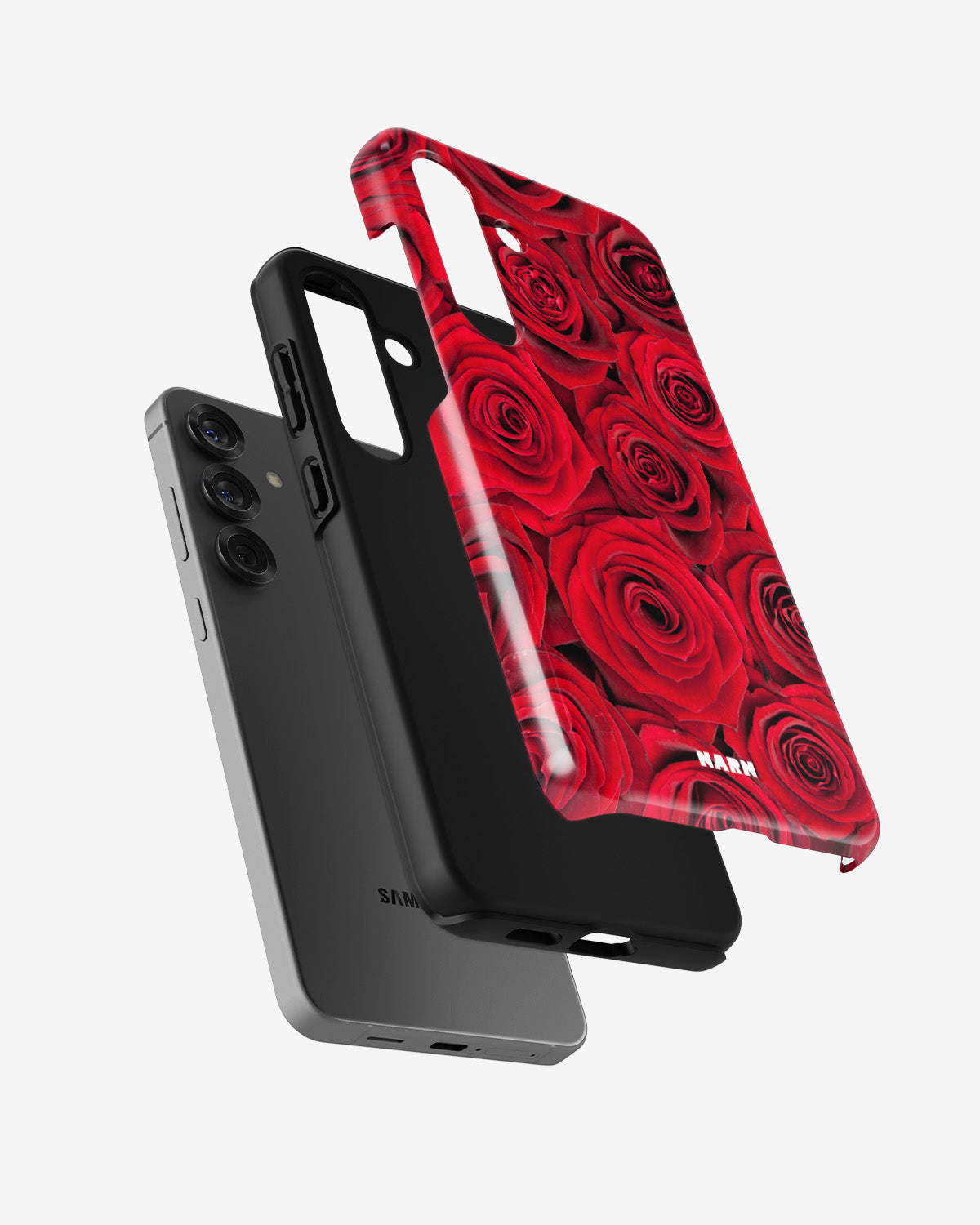Samsung Galaxy A56 Tough Case – Red Roses - View 2