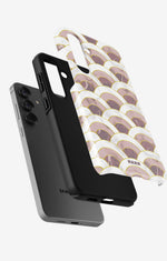Samsung Galaxy A56 Tough Case – Pink Marble Waves - View 2