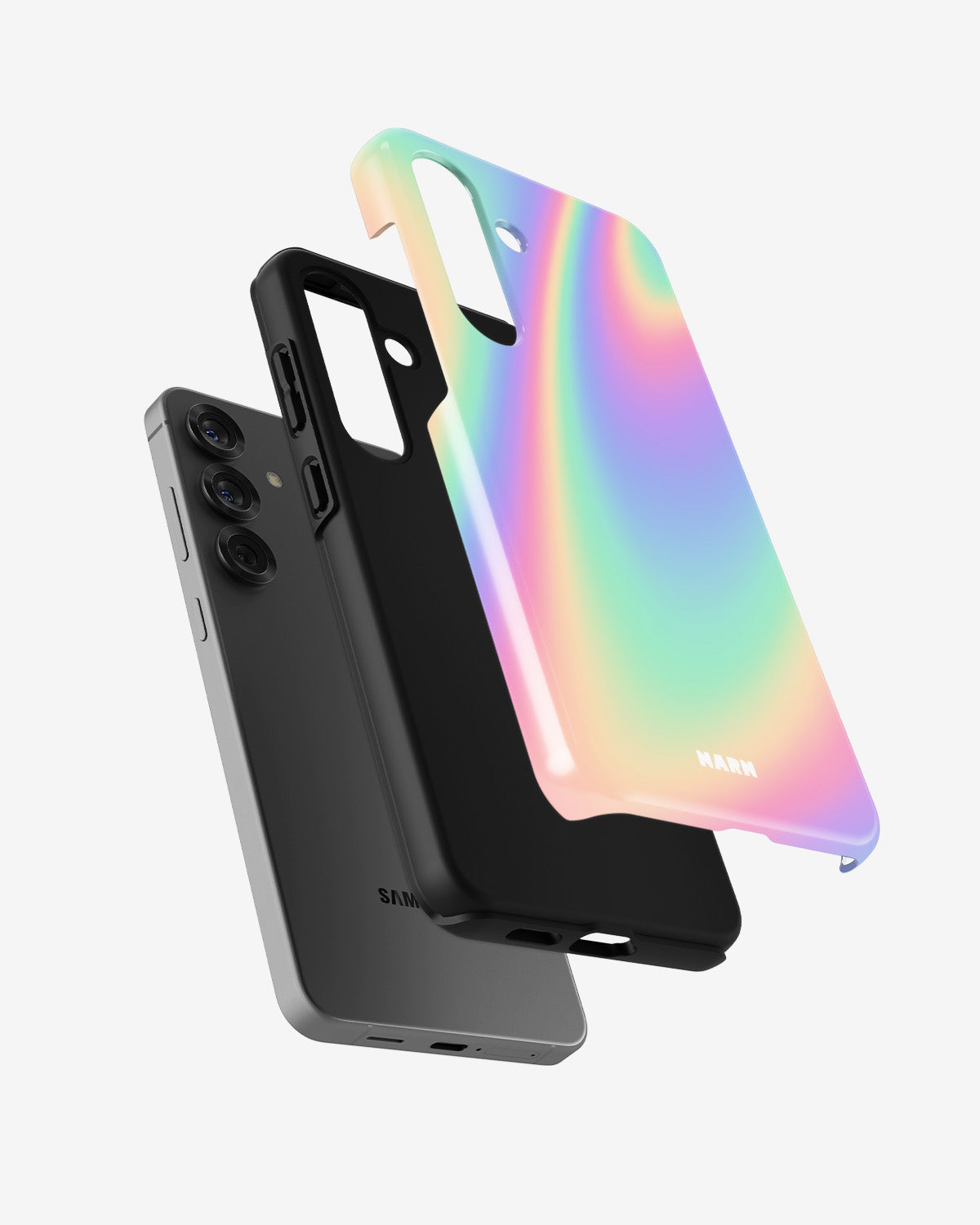 Samsung Galaxy A56 Tough Case – Rainbow Haze - View 2