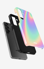 Samsung Galaxy A56 Tough Case – Rainbow Haze - View 2