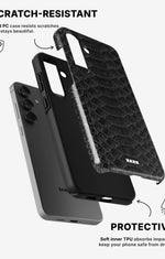Samsung Galaxy A56 Tough Case – Black Snake - View 2