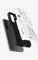 Samsung Galaxy A56 Tough Case – Milky Marble - View 2