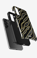 Samsung Galaxy A56 Tough Case – Golden Zebra - View 2