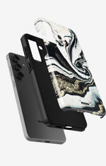 Samsung Galaxy A56 Tough Case – Golden Swirl - View 2