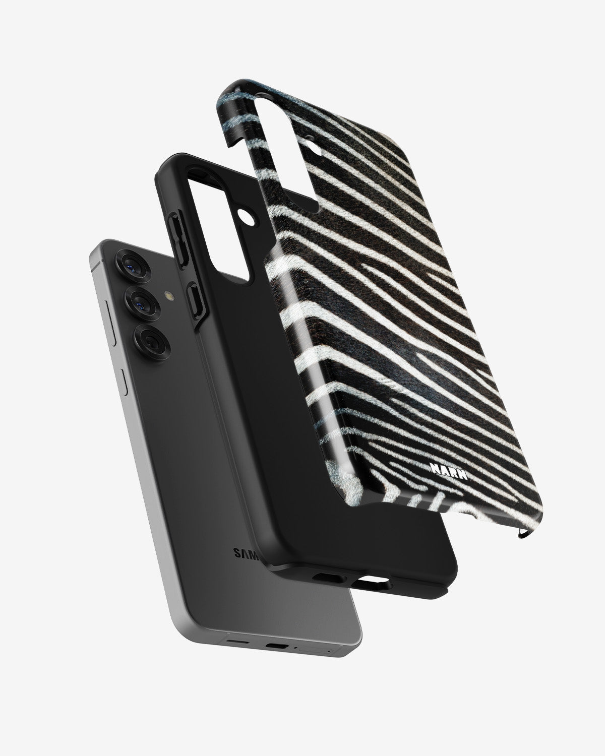 Samsung Galaxy A56 Tough Case – Zebra Stripe - View 2