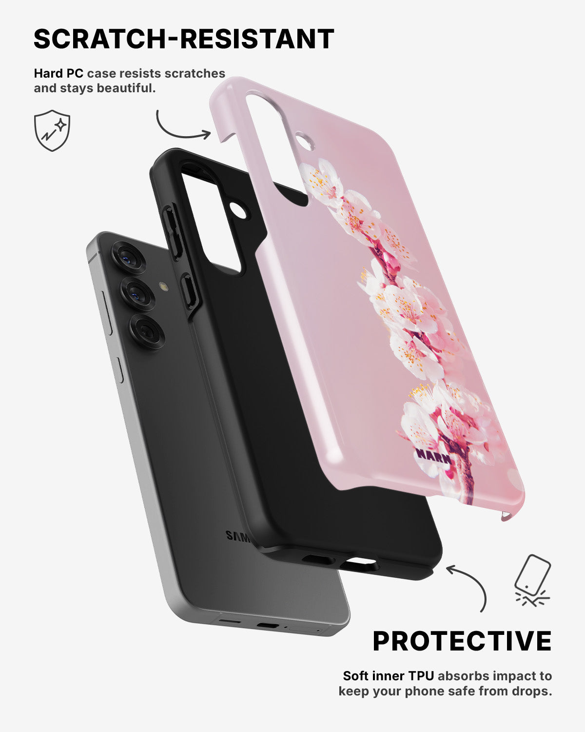 Samsung Galaxy A56 Tough Case – Pink Harmony - View 2