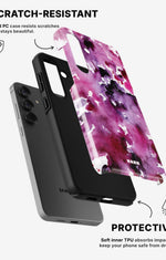 Samsung Galaxy A56 Tough Case – Floral Splash - View 2