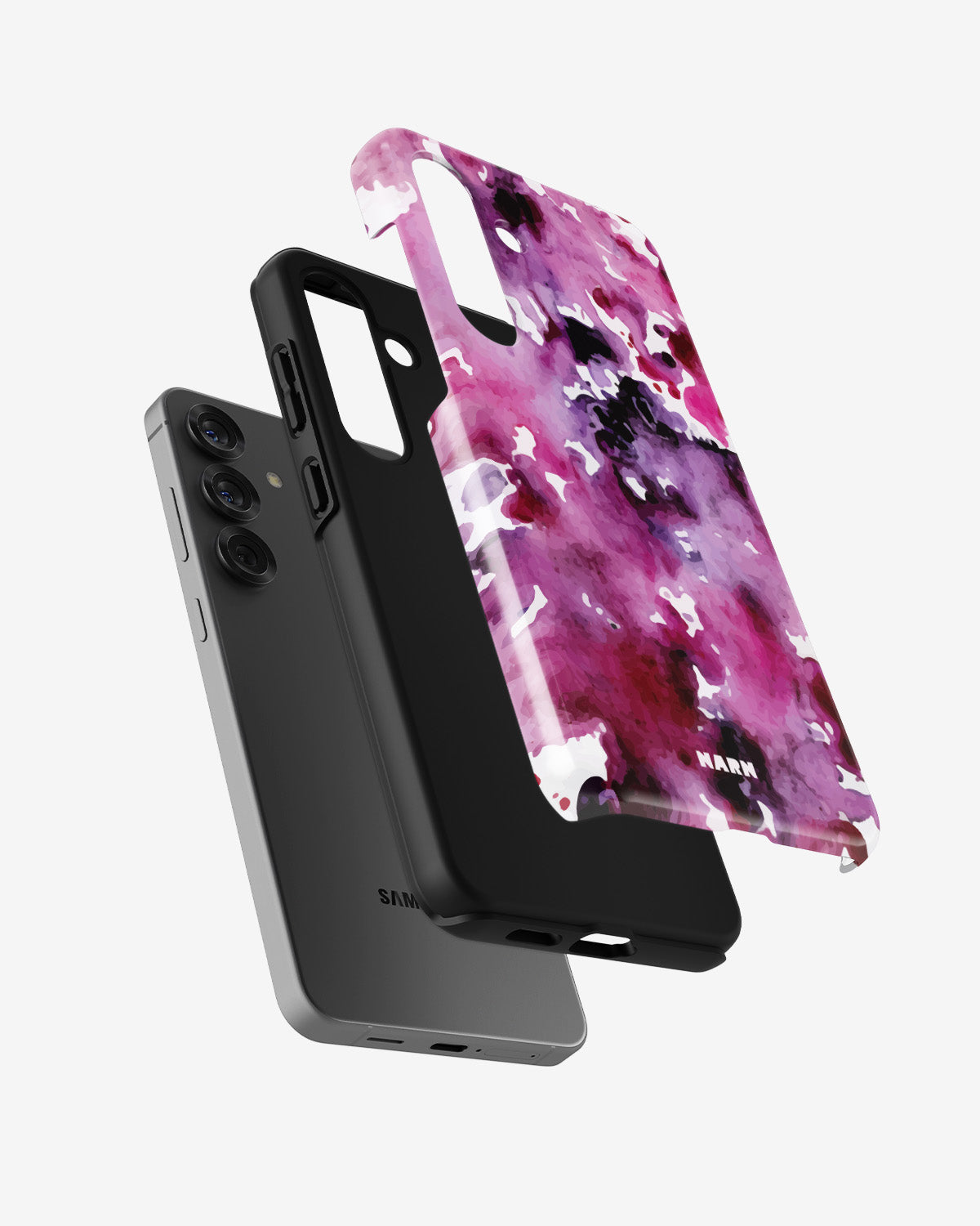 Samsung Galaxy A56 Tough Case – Floral Splash - View 2