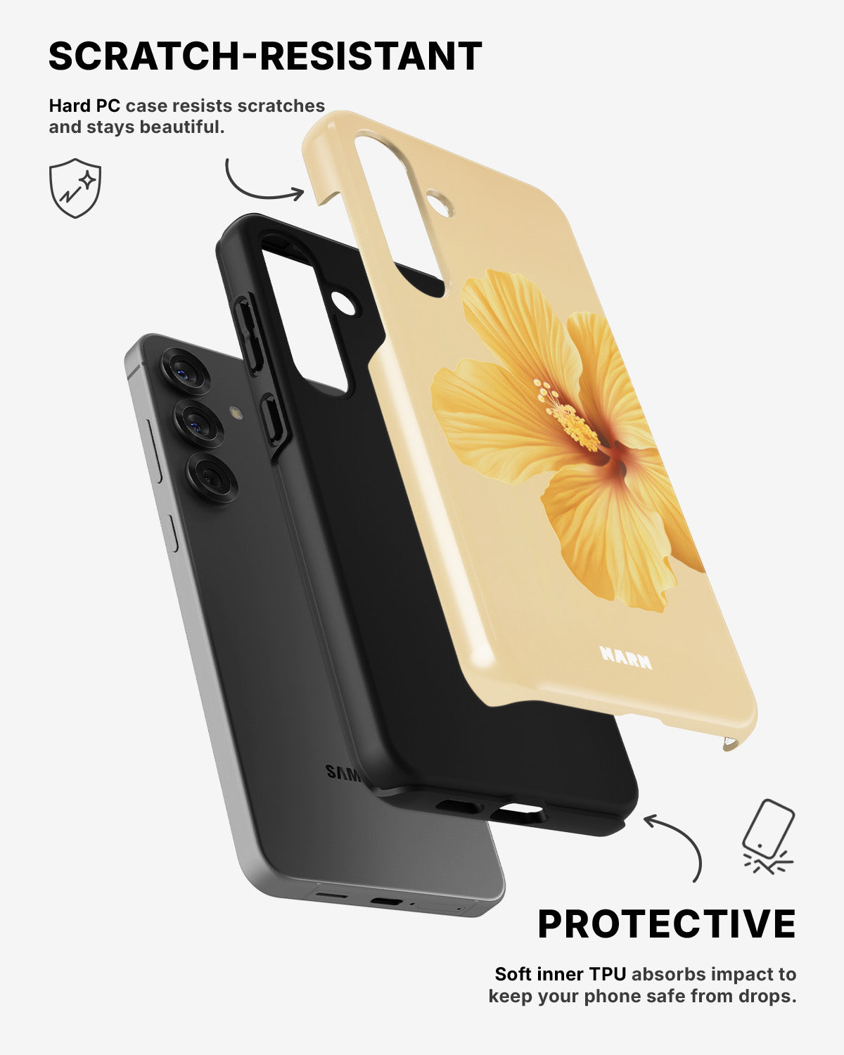 Samsung Galaxy A56 Tough Case – Golden Harmony - View 2