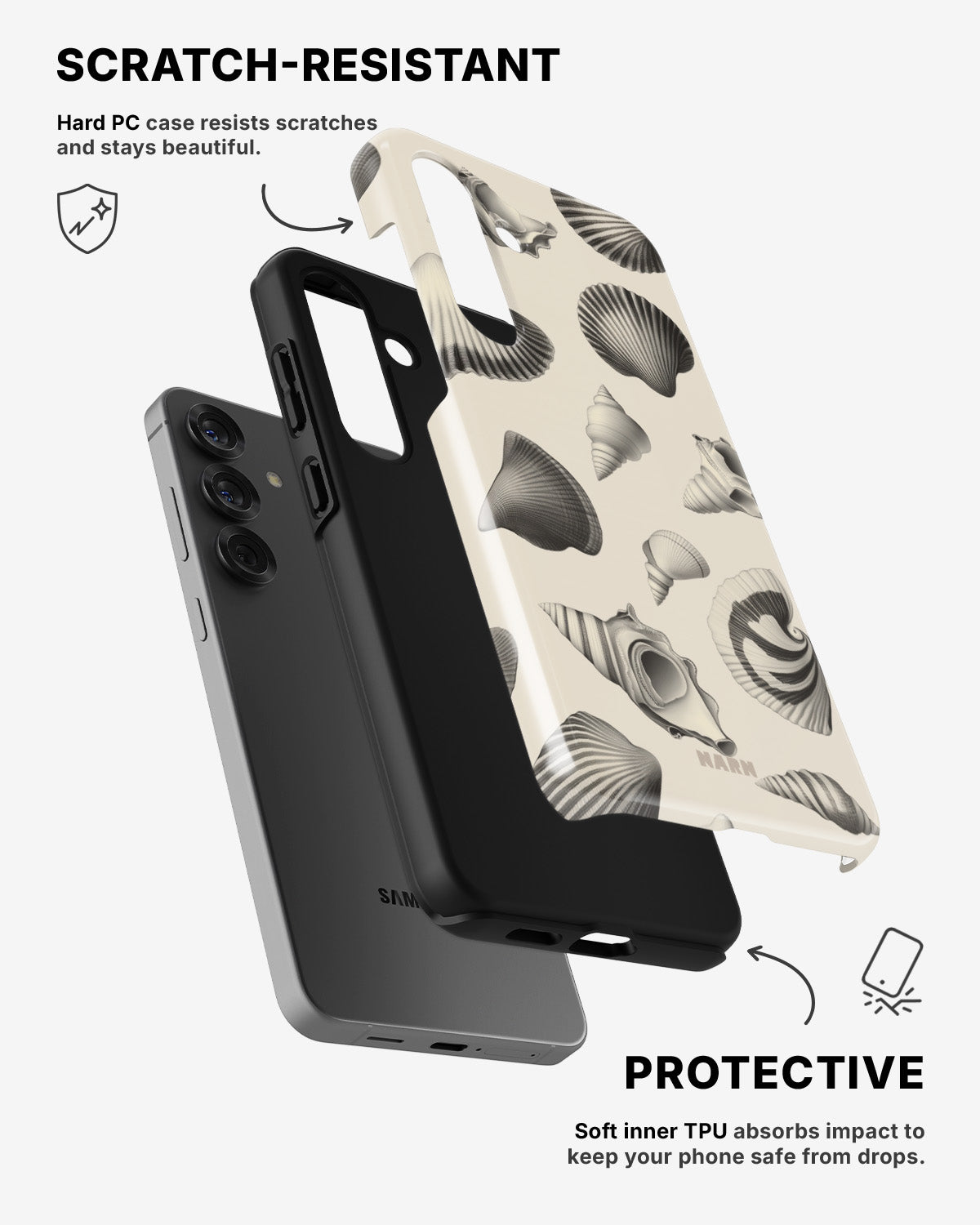 Samsung Galaxy A56 Tough Case – Silent Sea - View 2