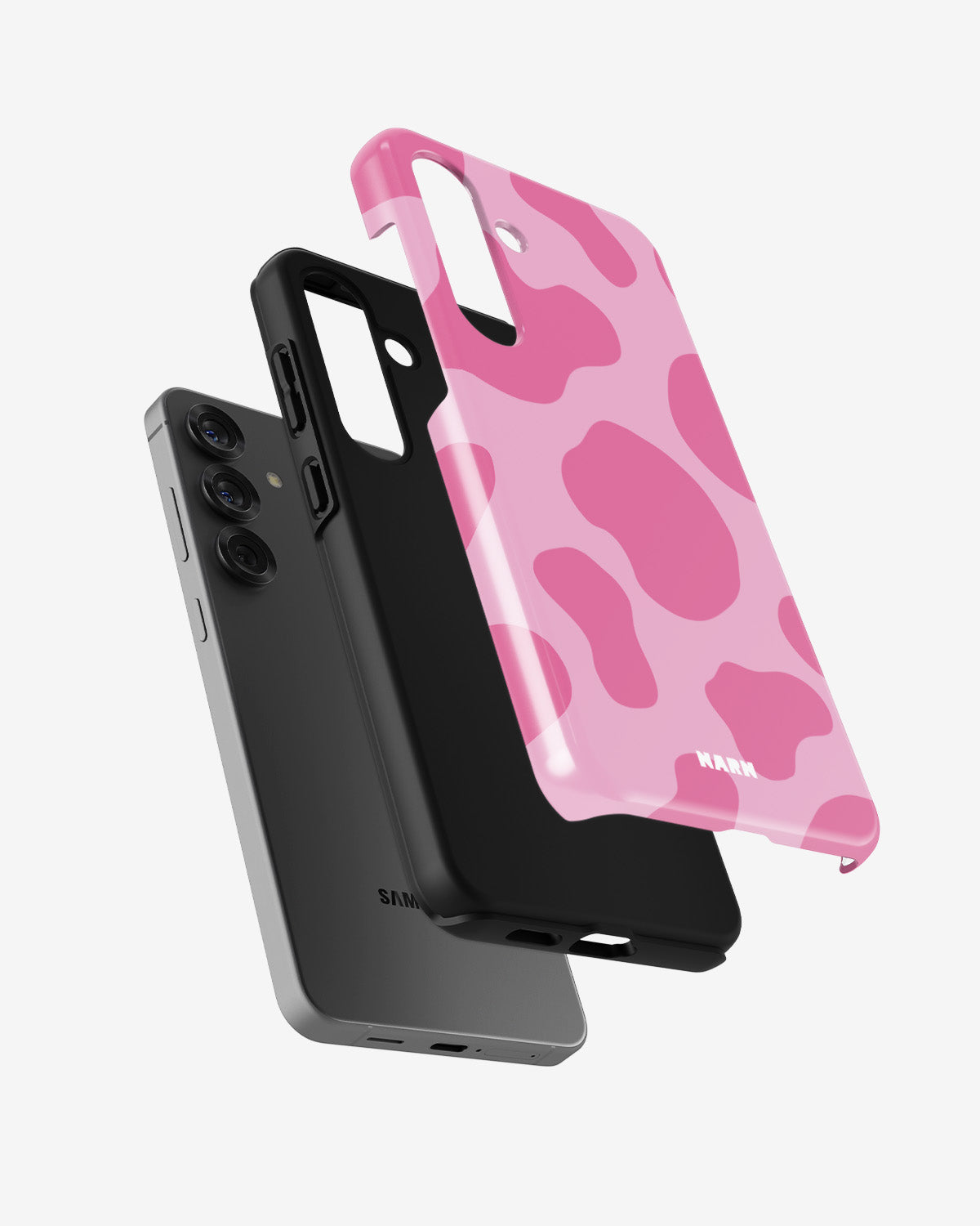 Samsung Galaxy A56 Tough Case – Pink Moo - View 2