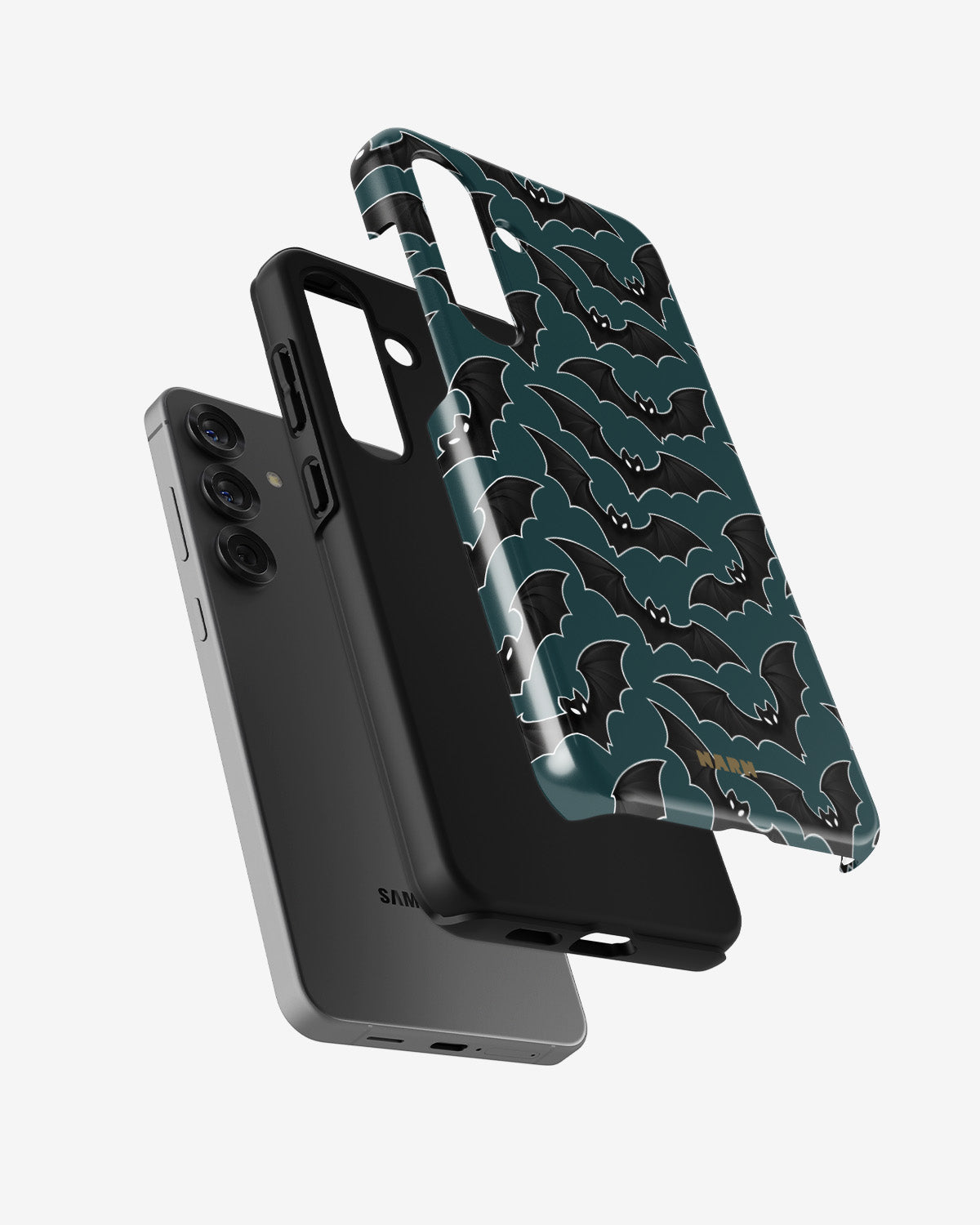 Samsung Galaxy A56 Tough Case – Midnight Bats - View 2