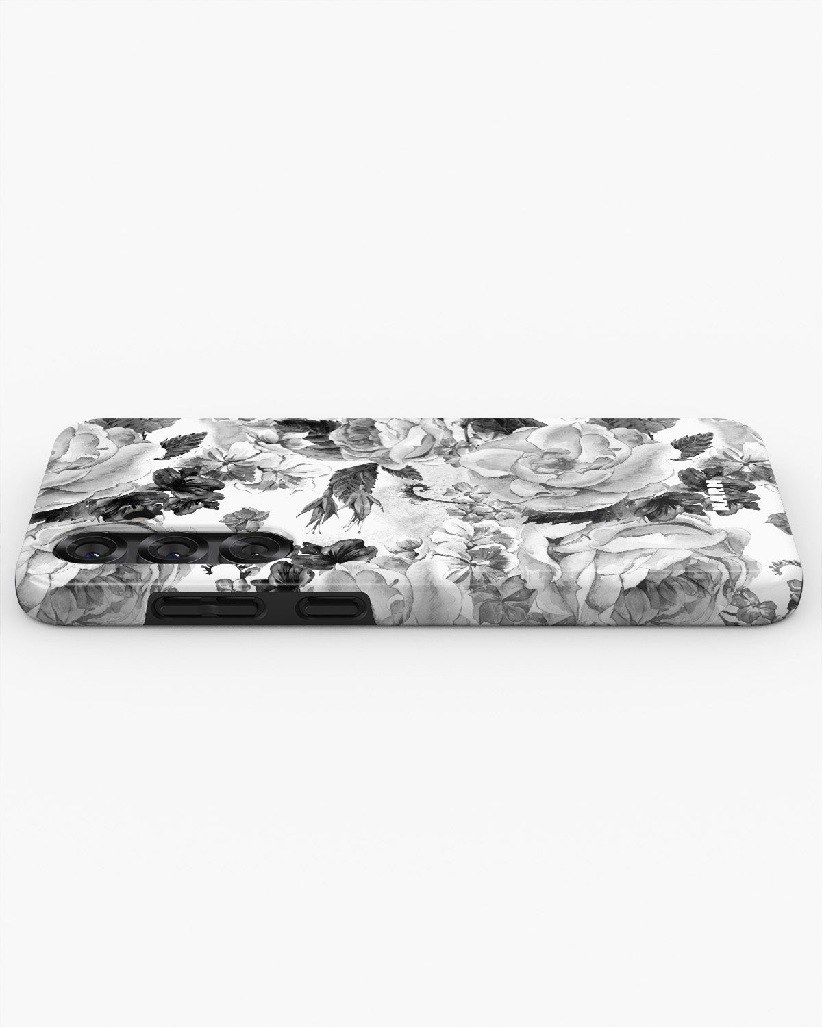 Samsung Galaxy A56 Tough Case – Black & White Bloom - View 3