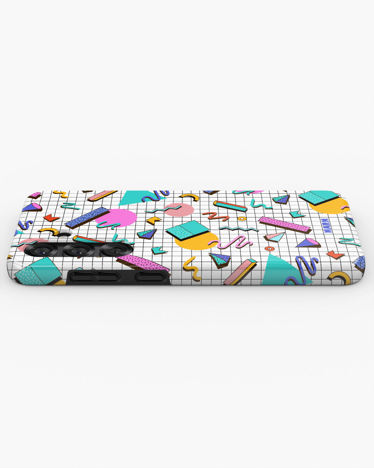 Samsung Galaxy A56 Tough Case – 80s Memphis - View 3