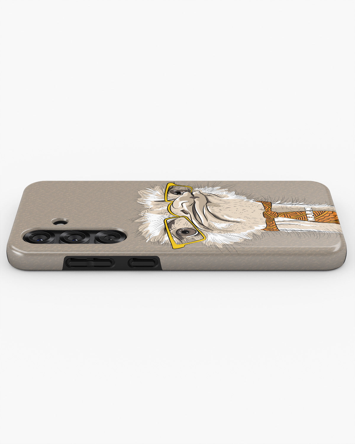 Samsung Galaxy A56 Tough Case – Hipster Ostrich - View 3