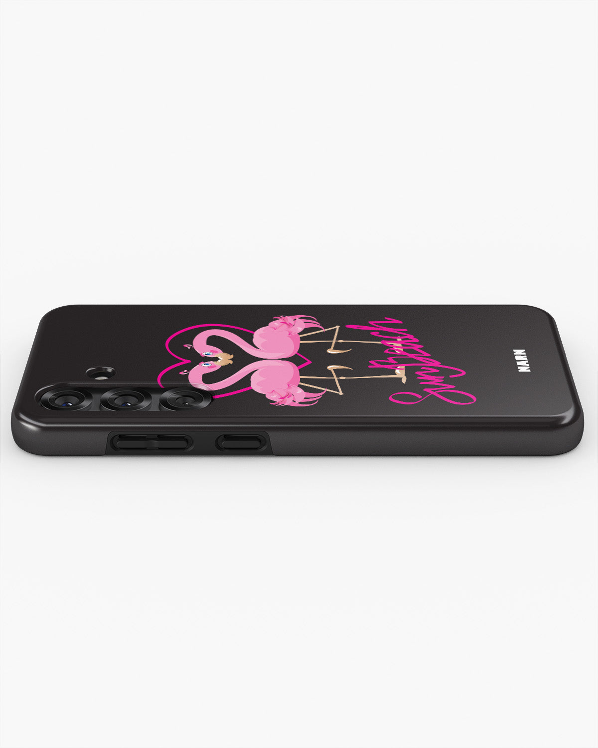 Samsung Galaxy A56 Tough Case – Beach Flamingo - View 3