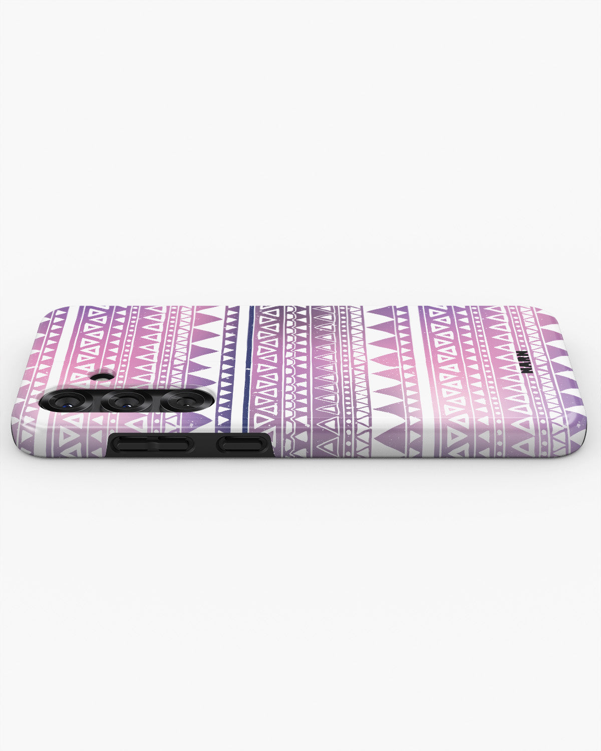 Samsung Galaxy A56 Tough Case – Purple Aztec - View 3