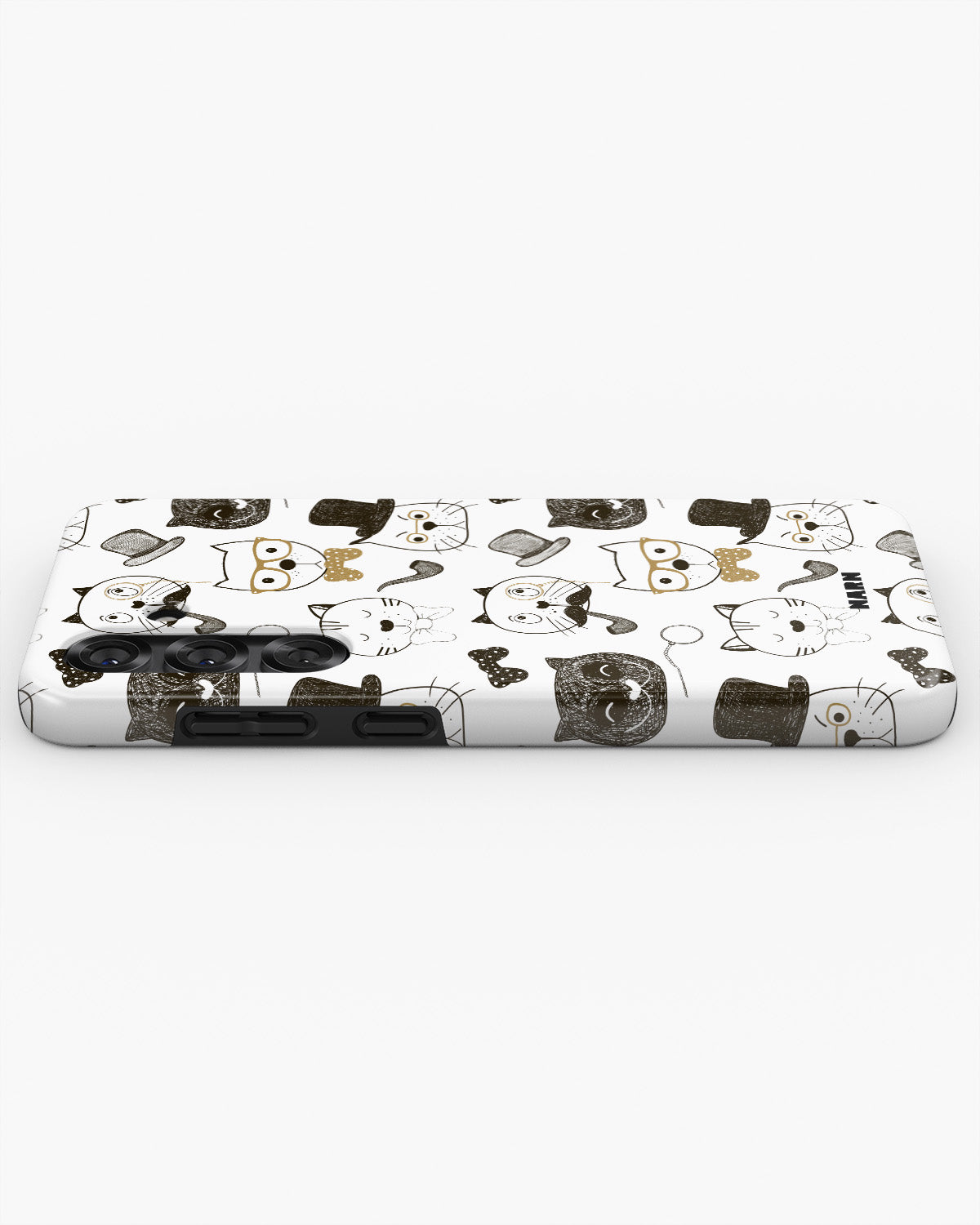 Samsung Galaxy A56 Tough Case – Cartoon Cats - View 3