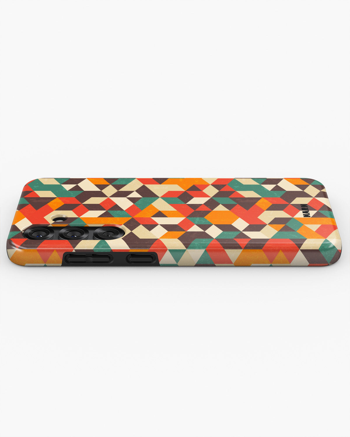 Samsung Galaxy A56 Tough Case – Retro Geometric - View 3