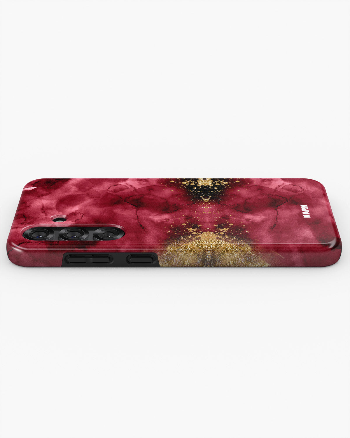 Samsung Galaxy A56 Tough Case – Burgendy Shimmer - View 3
