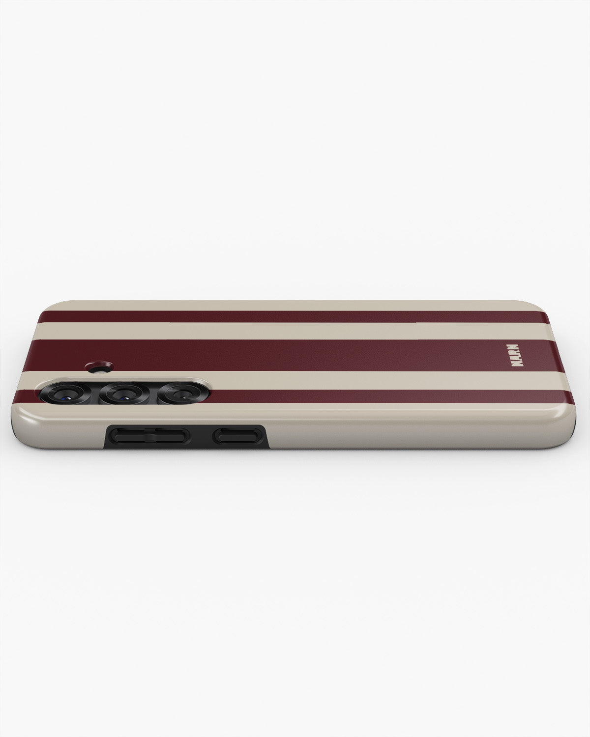Samsung Galaxy A56 Tough Case – Bordeaux Stripe - View 3