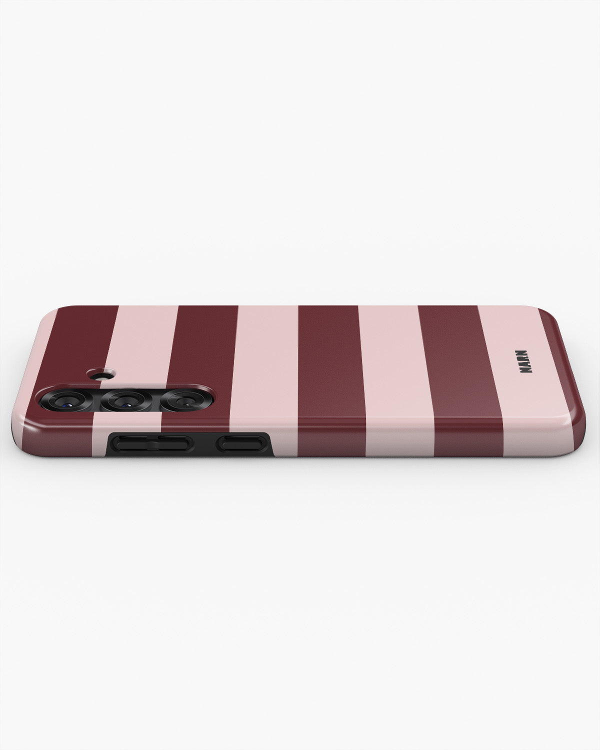 Samsung Galaxy A56 Tough Case – Cranberry Stripe - View 3