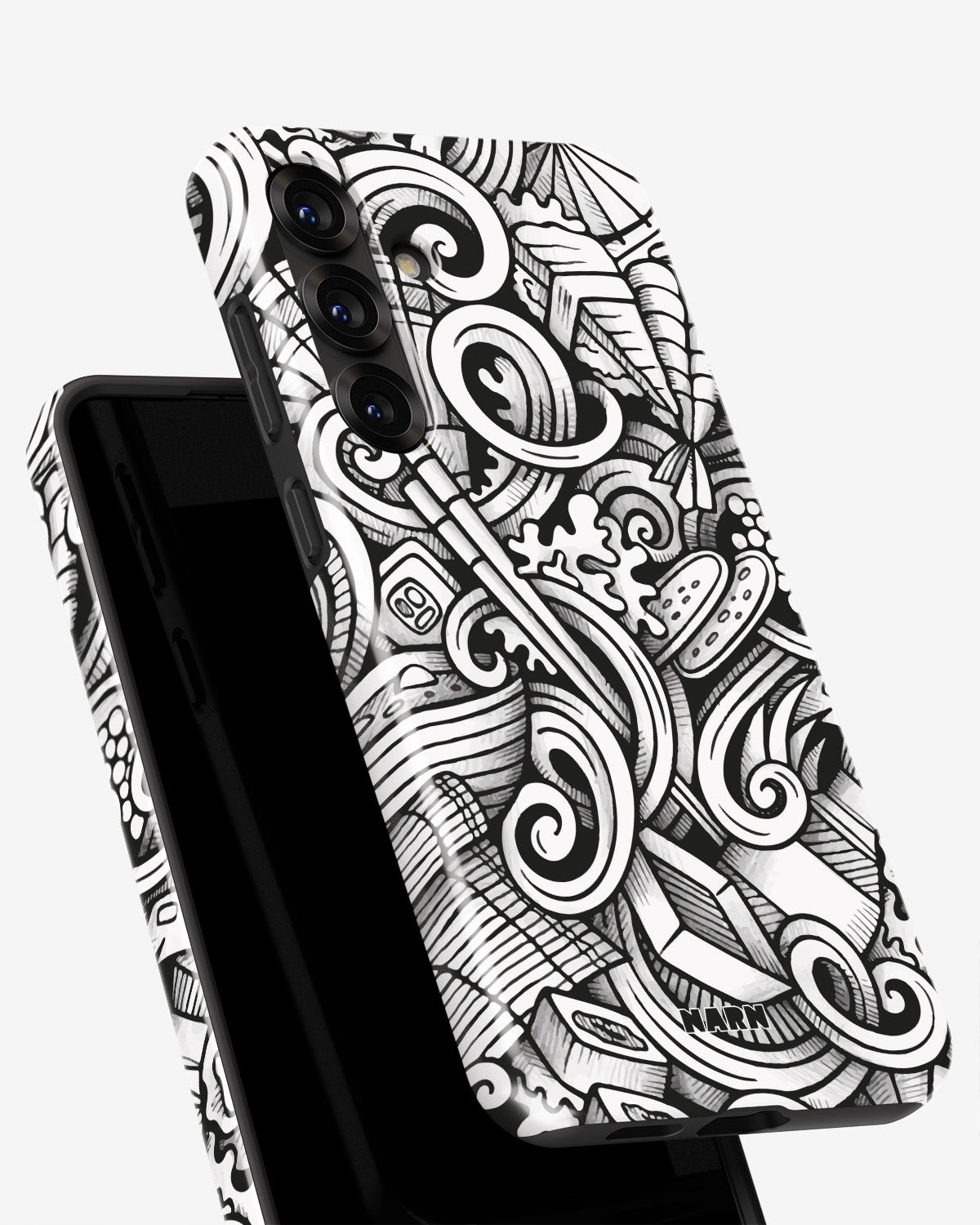 Samsung Galaxy A56 Tough Case – Japanese Pattern - View 4