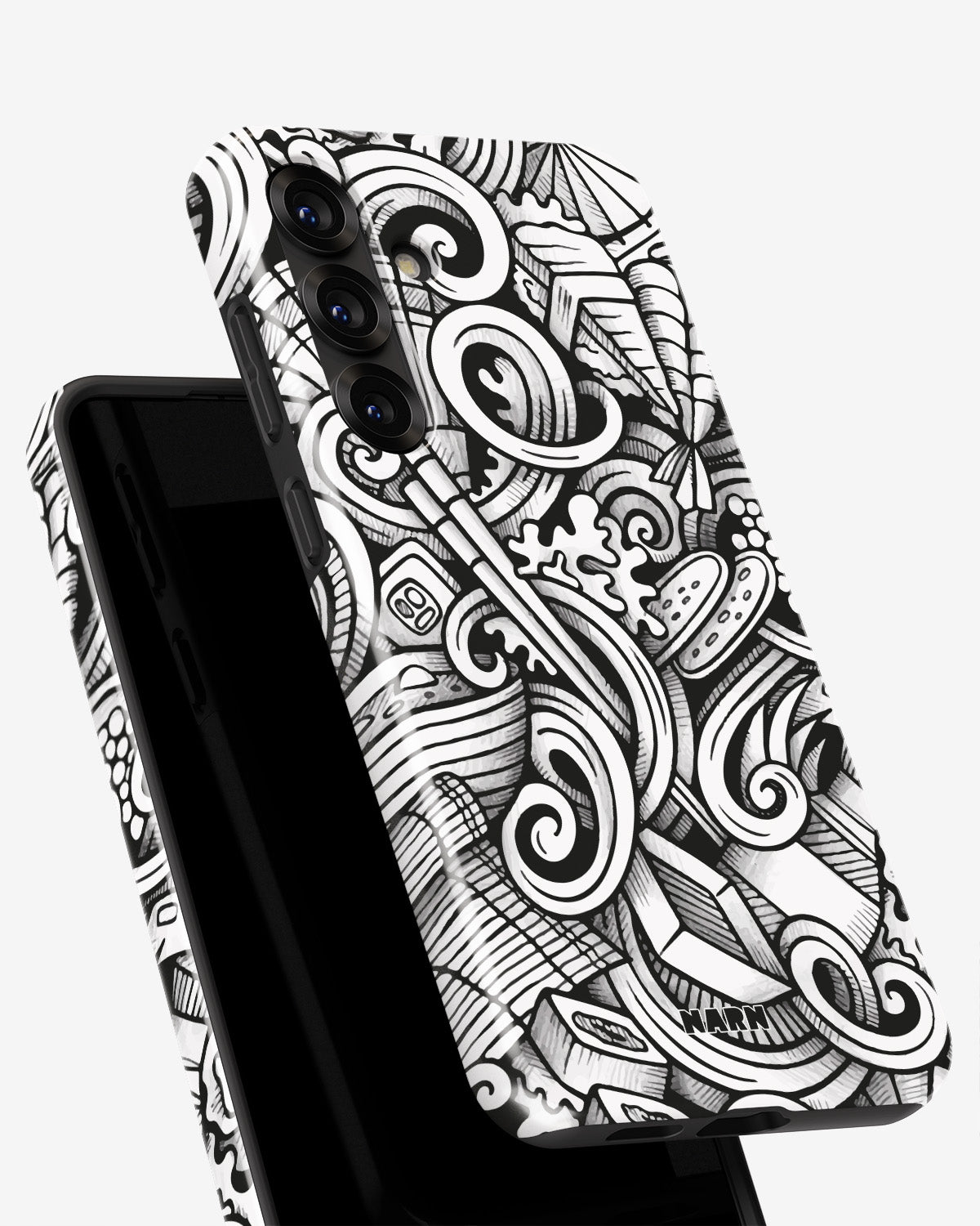 Samsung Galaxy A56 Tough Case – Japanese Pattern - View 4