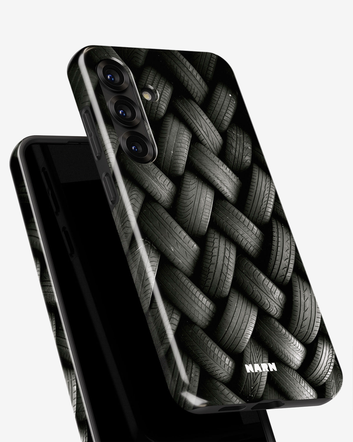 Samsung Galaxy A56 Tough Case – Tires Wall - View 4
