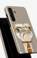 Samsung Galaxy A56 Tough Case – Hipster Ostrich - View 4