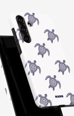 Samsung Galaxy A56 Tough Case – Blue Turtles - View 4