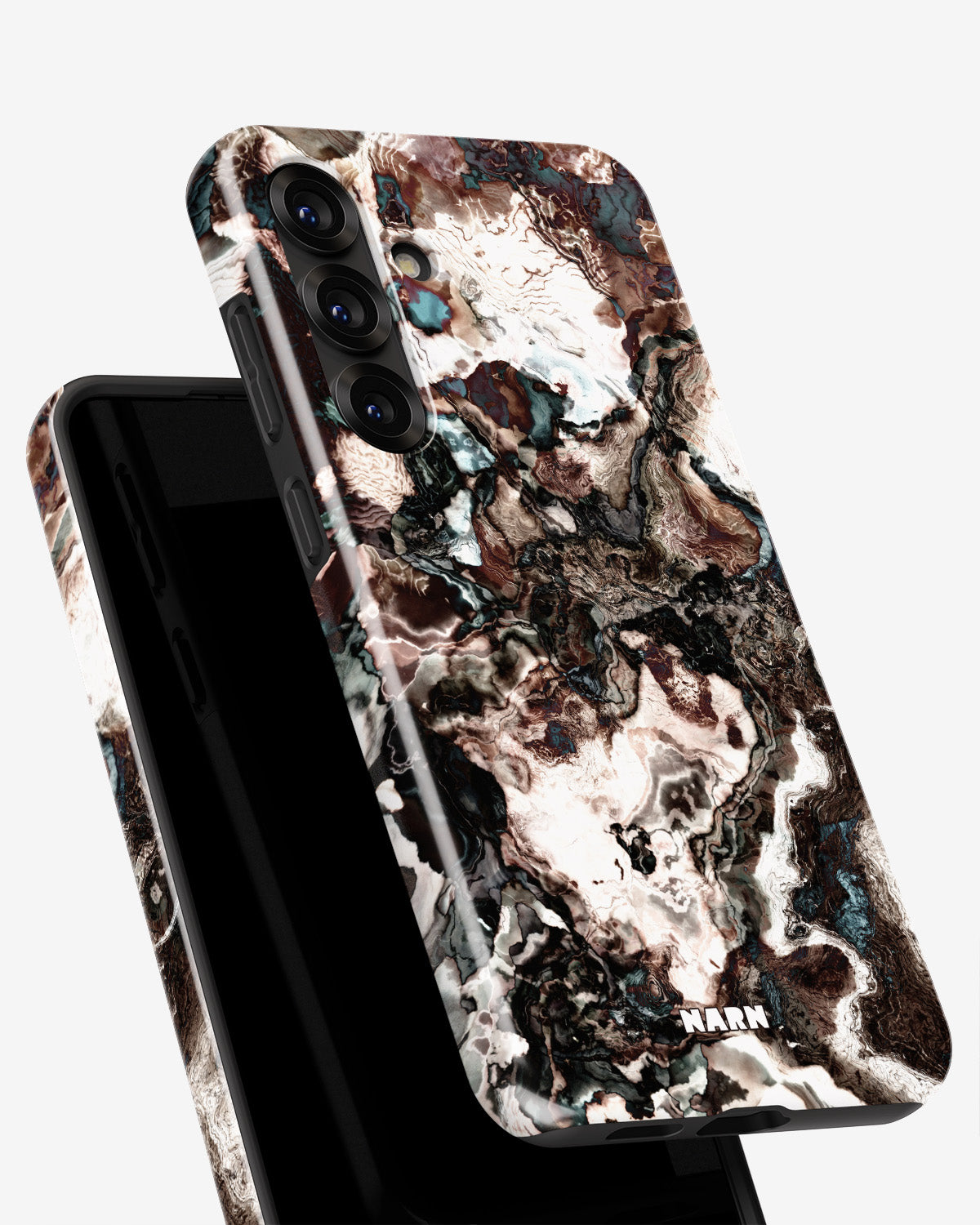 Samsung Galaxy A56 Tough Case – Marble Brown - View 4