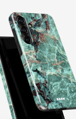 Samsung Galaxy A56 Tough Case – Green Marble - View 4