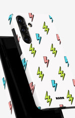 Samsung Galaxy A56 Tough Case – Lightning Bolts - View 4
