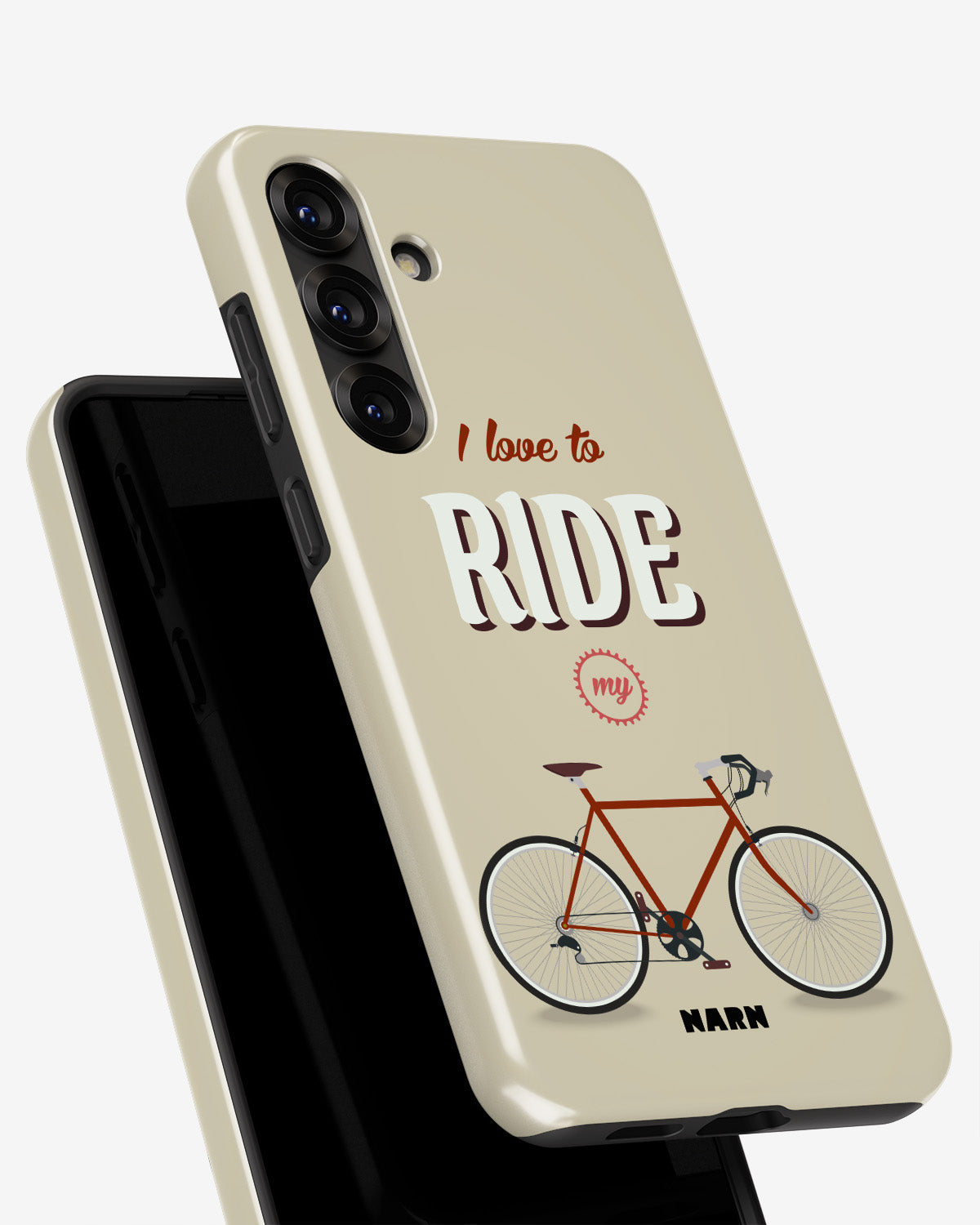 Samsung Galaxy A56 Tough Case – Ride My Bicycle - View 4